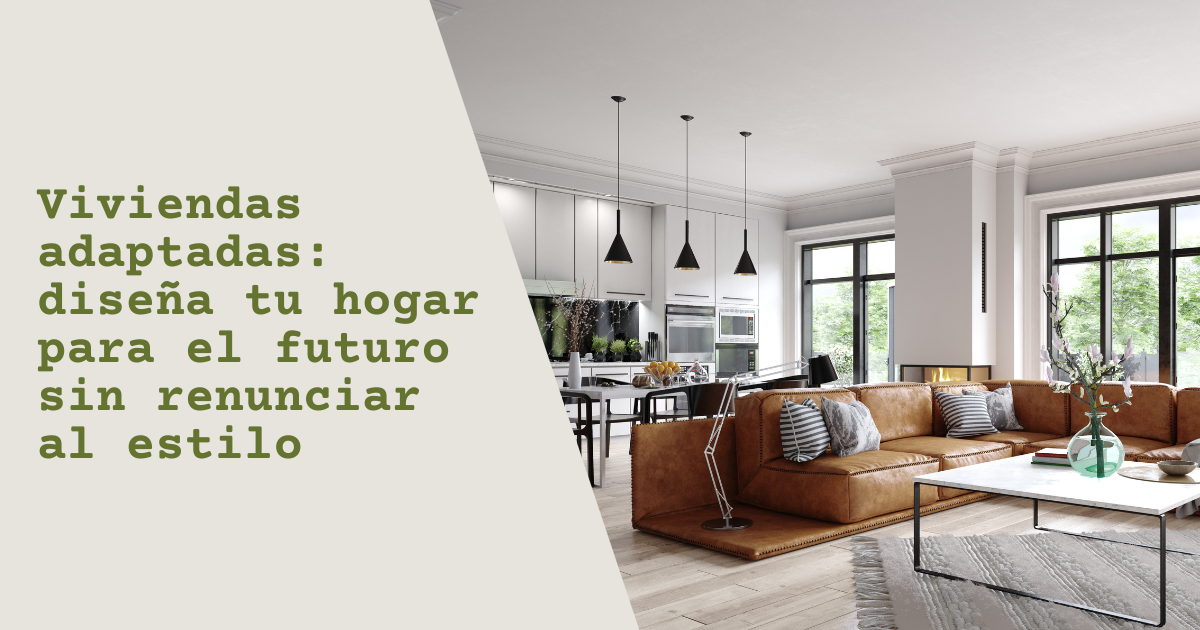 vivienda adaptada moderna